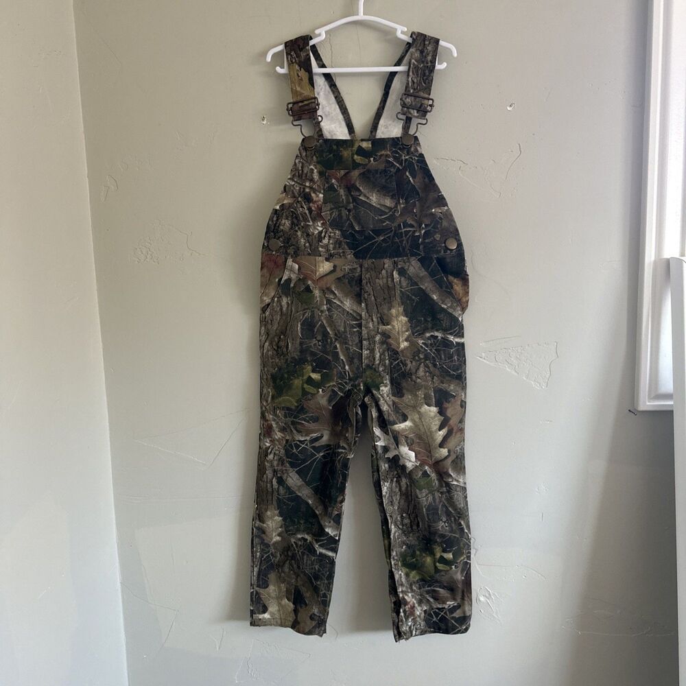 Bass Pro Shop 4T Camo Overalls Toddler Boys Lightweight